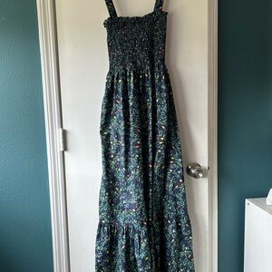 Hill House Nap dress Midnight Garden